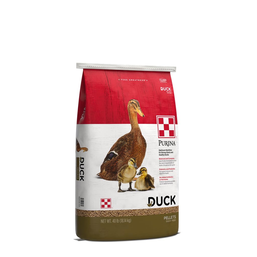 Purina Duck Feed For All Life-Stages | 40 Pound (40 Lb.) Bag