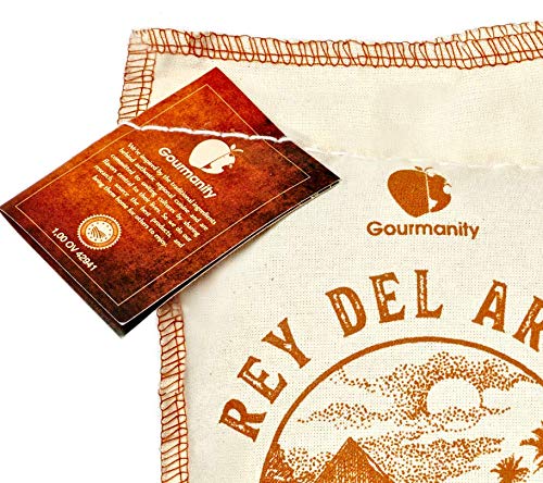 Gourmanity Spanish Paella Rice, Rey del Arroz Authentic Short Grain Valencia Rice from Spain, Great for Paella, Risotto, Seafood