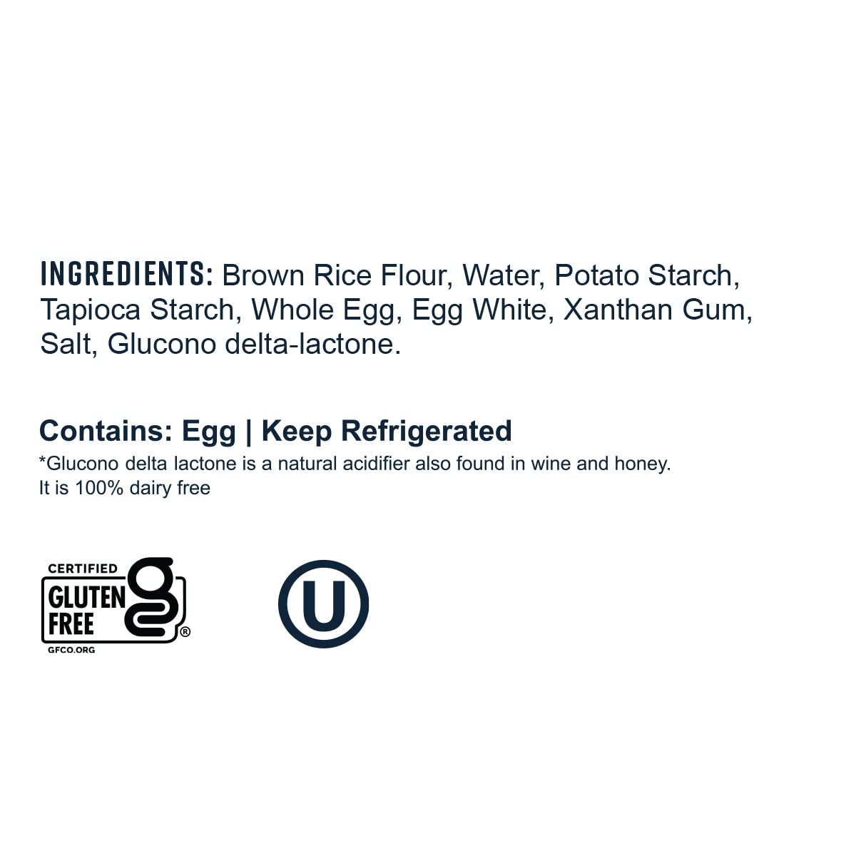 Gluten-Free Pasta, Fusilli, Fresh Brown Rice Noodles, Cooks in Just 3 Minutes, Kosher, Taste Republic, Frozen, 9oz (6 pack)