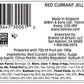 Tiptree Red Currant Jelly, 12 Ounce Jars (Pack Of 6)