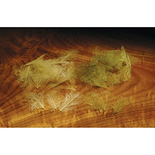 Hareline Dubbin Cul De Canard Feathers CDC214 Stainless Steel Lt Pink