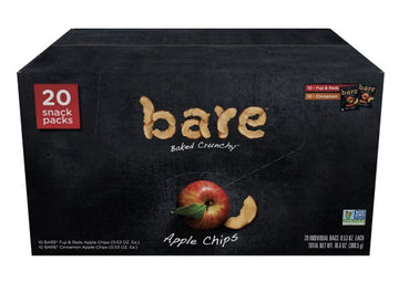 Organic Bare Variety Pack 20Ct 0.6625Lbs