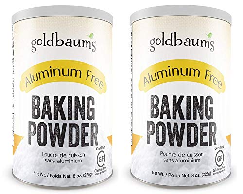 Goldbaums Baking Powder, Aluminum Free - Certified Gluten Free Baking Powder With Zero Cholesterol And Carbohydrates - Kosher Ce
