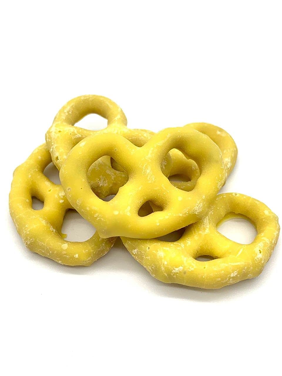 Lemon Yogurt Pretzels, Bulk (1 Lb. Resealable Zip Lock Stand Up Bag)