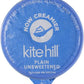 Kite Hill Plain Unsweetened Almond Milk Yogurt, 32 Ounces, Dairy Free, Live and Active Cultures, Gluten Free, Non-GMO, Vegan