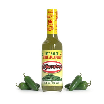 El Yucateco Jalapeo Hot Sauce, Authentic Mexican Green Jalapeo Pepper Sauce, Mild Heat, 5 fl oz, Pack of 1