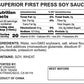 Jammy Chai Superior First Press Non-Gmo Soy Sauce - Time-Honored Brand Since 1608, Double-Fermented Craft Brewing Technique, Art