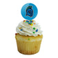 West Florida Secondary Logo Cupcake Picks Toppers Decoration Set Of 6