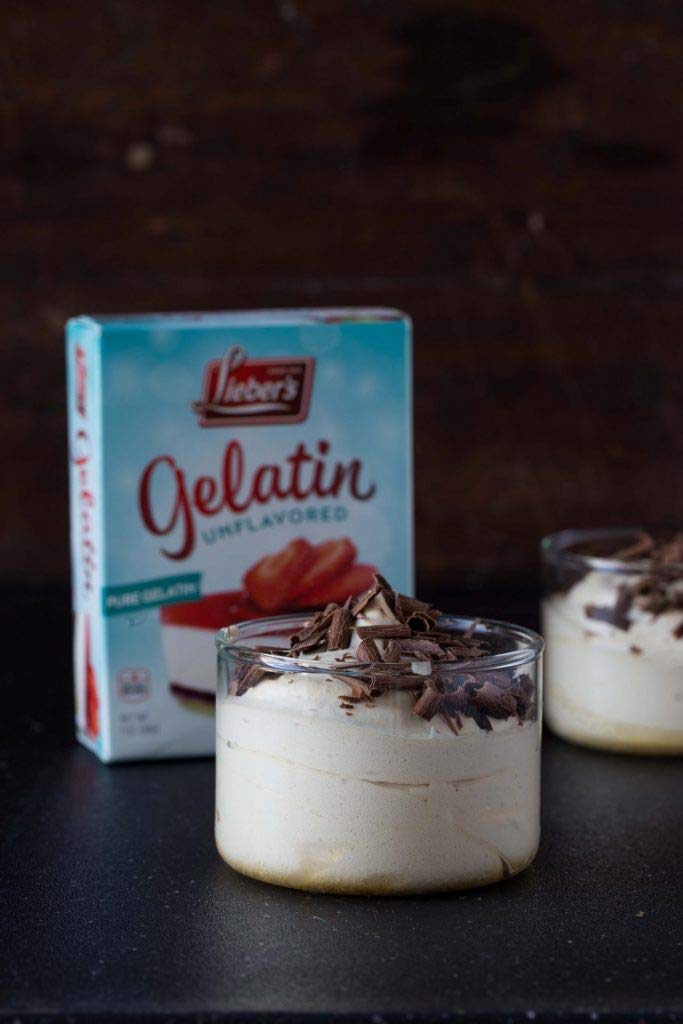 LIEBERS Unflavored Gelatin Powder - Sugar Free, Gluten Free - 1 Oz. Box, Contains 2 Packets