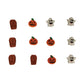 EPHVODI Halloween Sprinkles Icing Decoration for Cupcakes, Edible Ghosts, Bats, and Tombstones, Halloween Theme