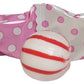 Polka Dot PEPPERMINTS 100ct - Individually Wrapped (Pink Pastel)