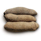Kovafood Fresh Ghana Yam (2-3 Tubers), 10 Lbs. All Sliced and Cleaned-Cut to Guarantee Freshness upon delivery