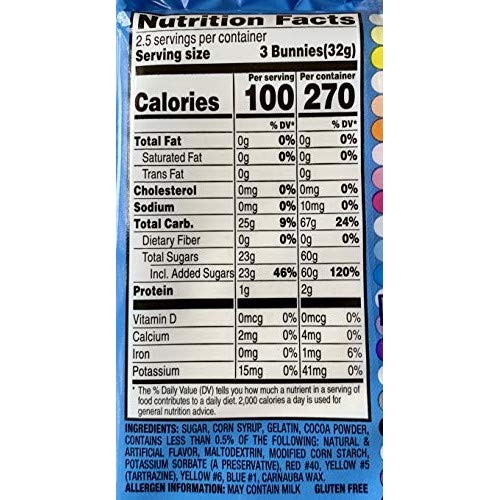 Peeps Marshmallow Chocolate Pudding 3 Ounce Package Of 8 Bunnies