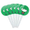 GRAPHICS & MORE Batman Joker Cute Chibi Cupcake Picks Toppers Set of 6, Multi, Acrylic, One Size
