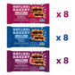 Nature'S Bakery Whole Wheat Fig Bars, Variety Pack (8- Blueberry, 8- Original Fig, 8-Raspberry), 1- 24 Count Box Of 2 Oz Twin Pa