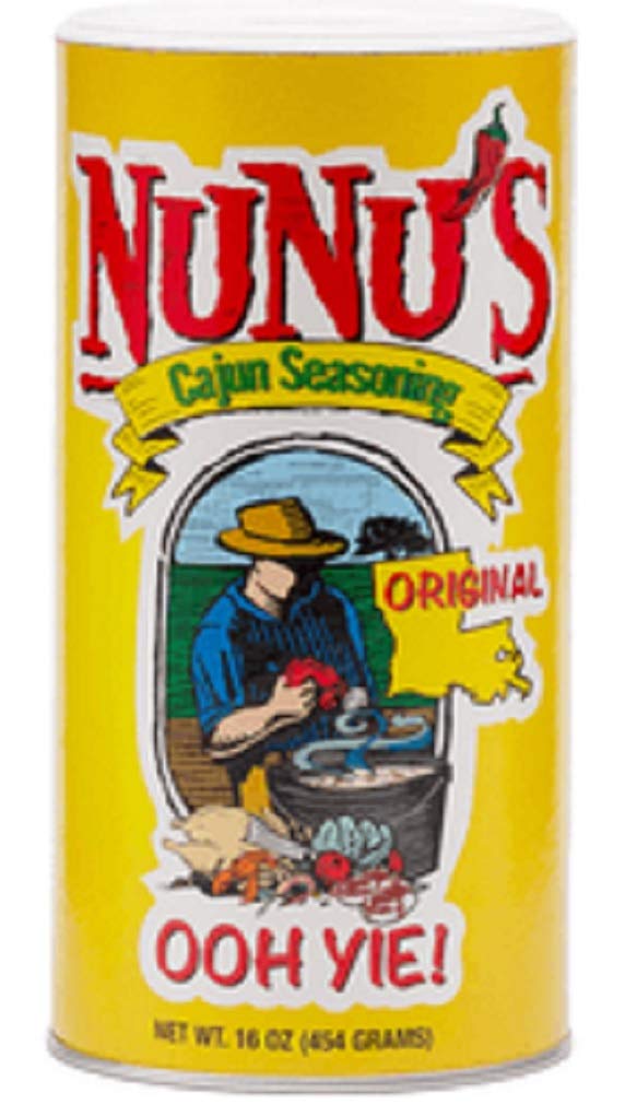 NuNus Original All Purpose Cajun Seasoning, 16 Ounce Large Shaker