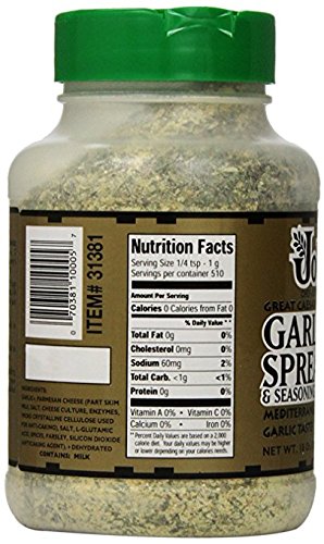 Johnny'S Garlic Spread & Seasoning, 18 Oz (Pack Of 2)