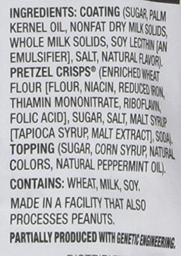 Snack Factory Pretzel Crisps White Chocolate & Peppermint Flavor (LARGE 20 Oz Bag)