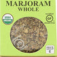 Spicely, Marjoram Whole Organic, 0.1 Ounce