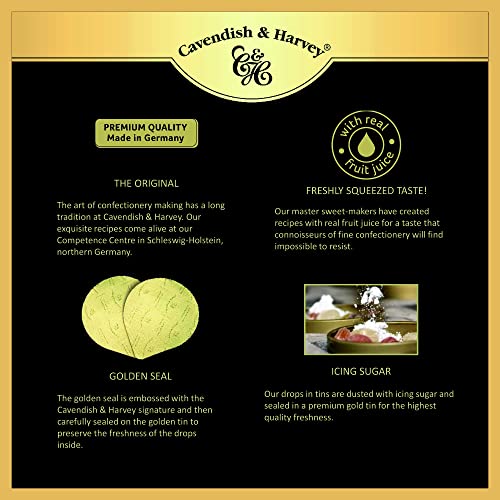 Cavendish & Harvey Double Fruit Drops Grapefruit With Pineapple Filling - 175 Gm