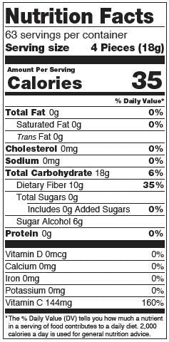 Dr. Johns Sugar Free Candy, Healthy Hard Candy with Zero Sugar, Low Calorie Snacks, Keto Friendly, Vegan, Gluten Free, Ginger, 2