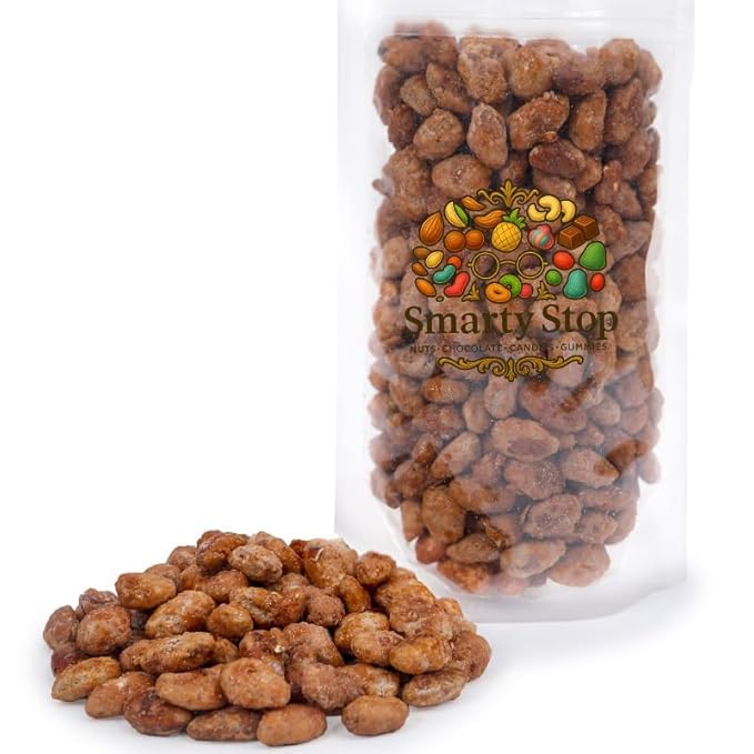 Smarty Stop Toffee Coated Almonds Sweet Crunchy Caramelized Nuts Snack (5 Pound (Pack Of 1))