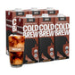 Wandering Bear Organic Mocha Cold Brew Coffee, 32 Fl Oz, 6 Pack - Extra Strong, Smooth, Organic, Unsweetened, Shelf-Stable, And