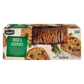 Savoritz Raisin Rosemary Artisan Crisp - 5.3 oz (150g)