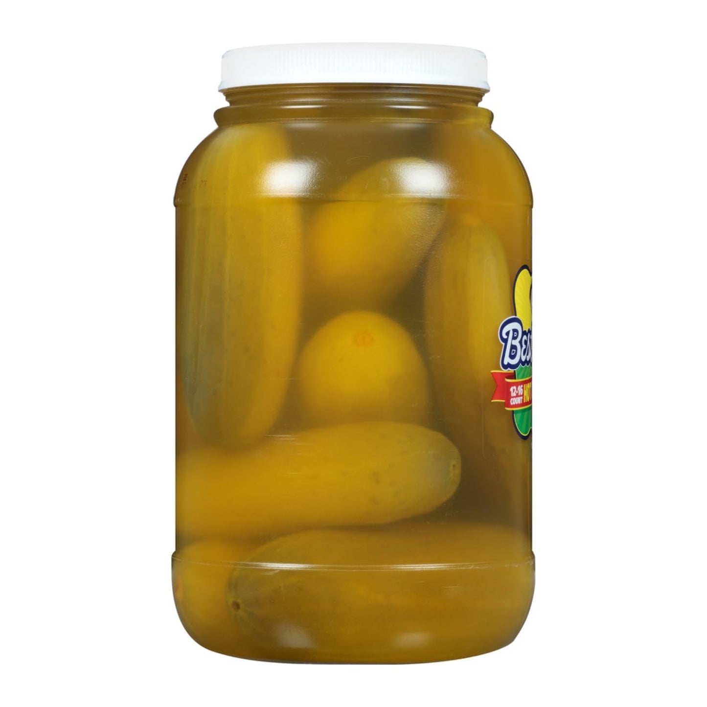 Hot And Spicy Pickle Whole Dill Pickles Fresh Pack, 1 Gallon Plastic Jar Best Maid