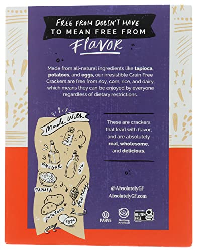 Absolutely Gluten Free Everything Flatbread, 5.29 Ounce
