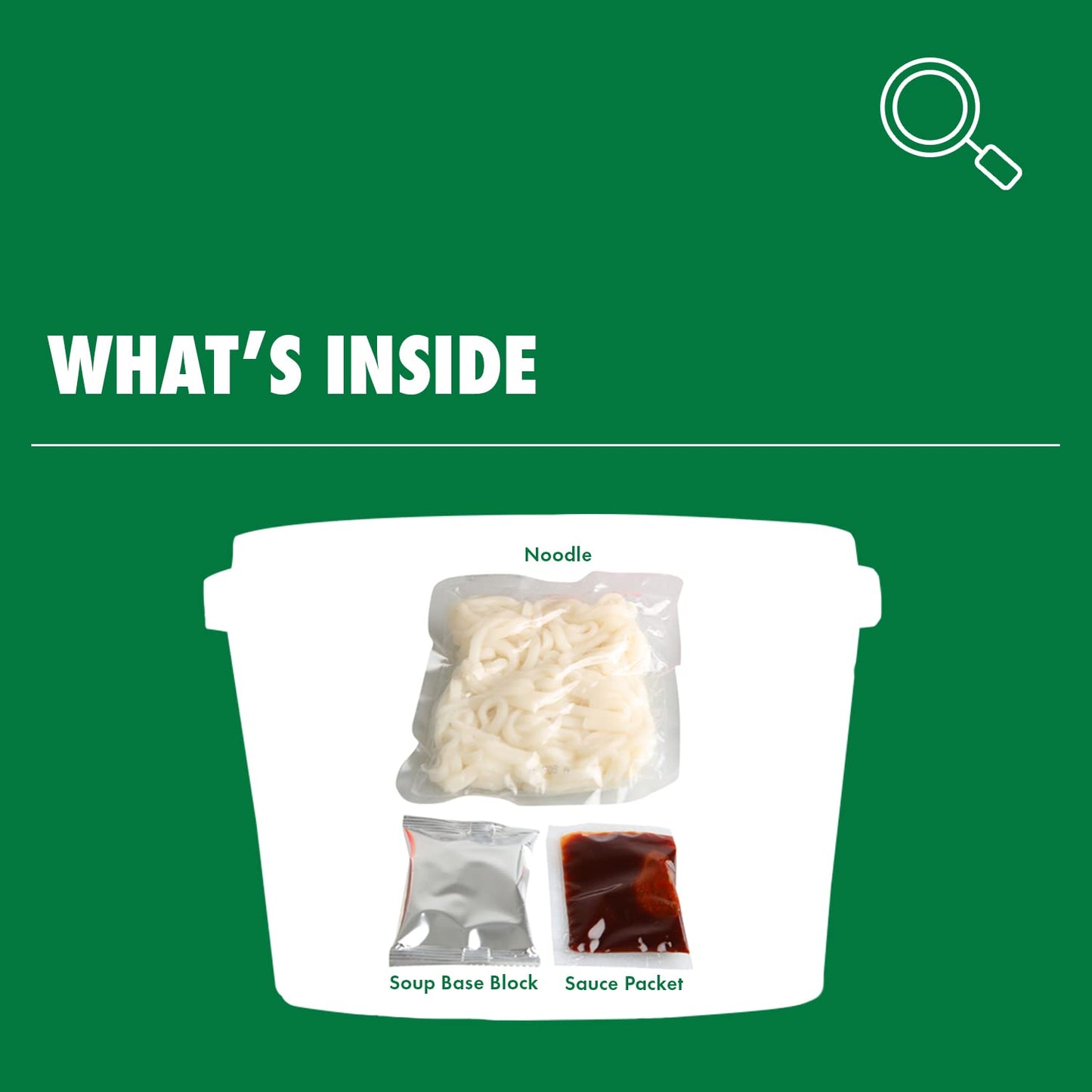 Surasang Spicy Mushroom Kalguksu Noodles, 7.86 Ounce, Pack of 6, Korean cutting too Cut, Invigorating Flavor