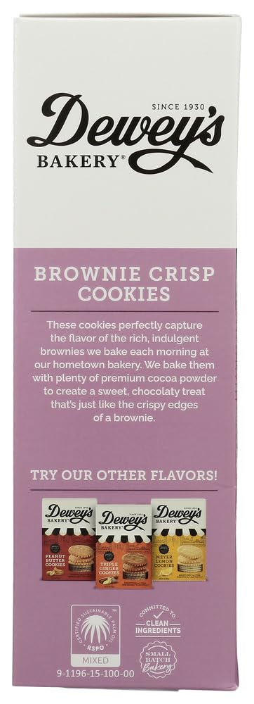 Deweys Brownie Crisp Moravan Style 9 Oz (Pack Of 3)