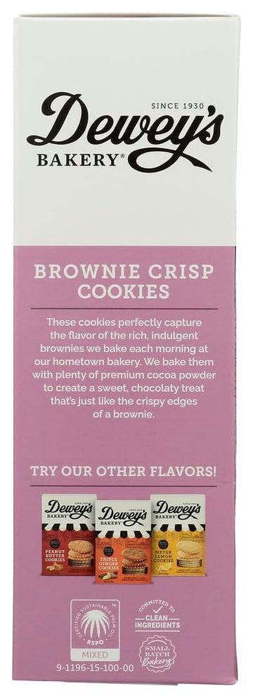 Deweys Brownie Crisp Moravan Style 9 Oz (Pack Of 3)