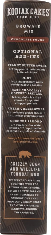 Kodiak Cakes Chocolate Fudge Brownie Mix (Pack of 2)