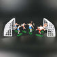Qoadwem Soccer Cake Toppers - Resin Football Theme Decorations, Style 2, Model 5 for Birthday and Graduation Parties