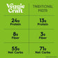 Veggiecraft Farms Rotini Pasta - NEW IMPROVED RECIPE - Protein Pasta, Lentil Pasta w/Cauliflower & Peas, High Protein Noodles, L
