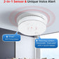 Siterwell Wifi Smoke Detector, Smart Smoke And Carbon Monoxide Detector With Auto-Check, 2.4G Wifi Smoke Detector And Carbon Mon