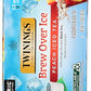 Twinings Brew Over Ice Unsweetened Peach Flavoured Black Iced Tea K-Cup Pods For Keurig, Caffeinated, 12 Count