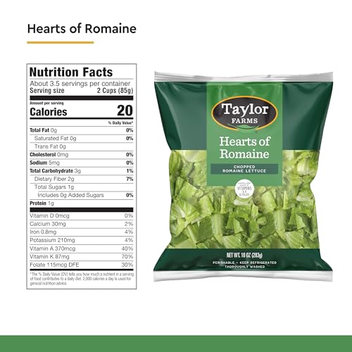 Taylor Farms Hearts of Romaine 10oz