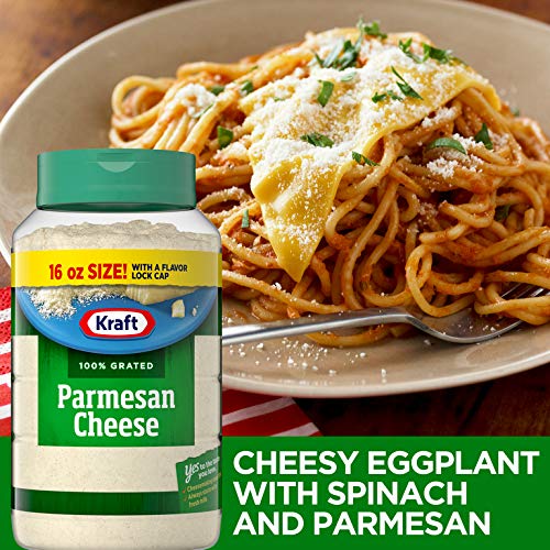 Kraft Grated Parmesan Cheese, 16 Ounce (Pack of 3) - J18D-854