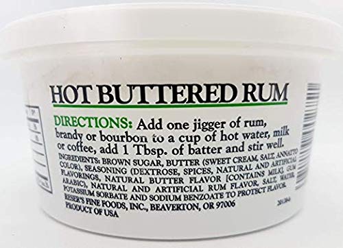 Resers Gourmet Hot Buttered spirit-inspired flavor Mix, 10 Ounce Tub