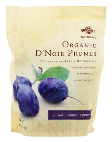 Sunsweet Naturals - Organic D'Noir Prunes Pitted - 7 oz.