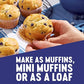 Krusteaz Wild Blueberry Muffin Mix, 17.1 OZ (Pack of 6)