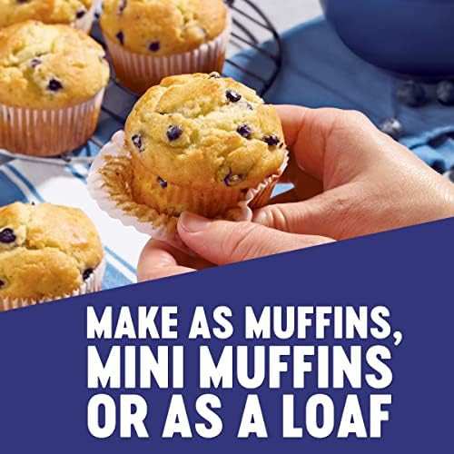 Krusteaz Wild Blueberry Muffin Mix, 17.1 OZ (Pack of 6)