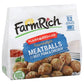 Farm Rich Homestyle Meatballs, Made with Beef, Pork and Authentic Bread Crumb Recipe, Fully Cooked, Frozen, 26 oz