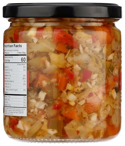 DIVINA Mild Chicago Style Giardiniera  13.7 OZ