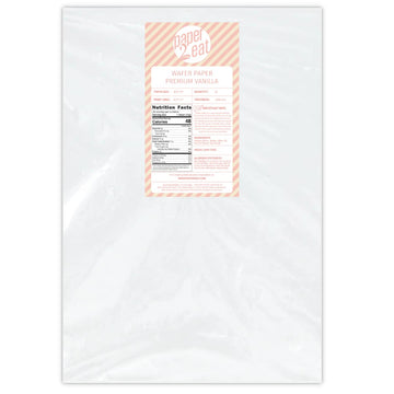 Printable Edible Wafer Paper Sheets from paper2eat (0.60 mm - 25 sheets/Vanilla)