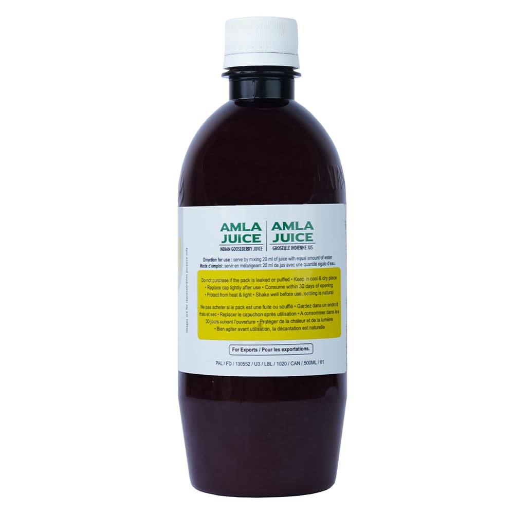 Patanjali Amla (Indian Gooseberry) Juice 500Ml / 16.90 Fl Oz