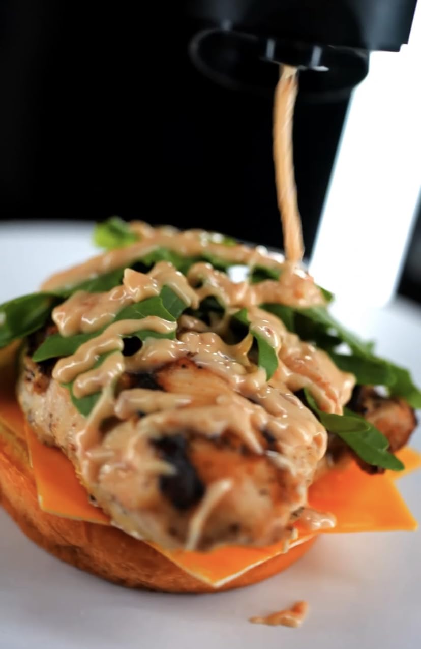 Hco Spicy Garlic Aioli- Tangy Spread & Dip From Hot Crispy Oil | Perfect For Sandwiches, Fries & More (8Oz)