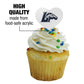 GRAPHICS & MORE Cupcake Picks Set of 6, Heart Decoration, Acrylic, Longwood University, One Size, Model CUPCAKE.HEART.CLCLWC.Z007625
